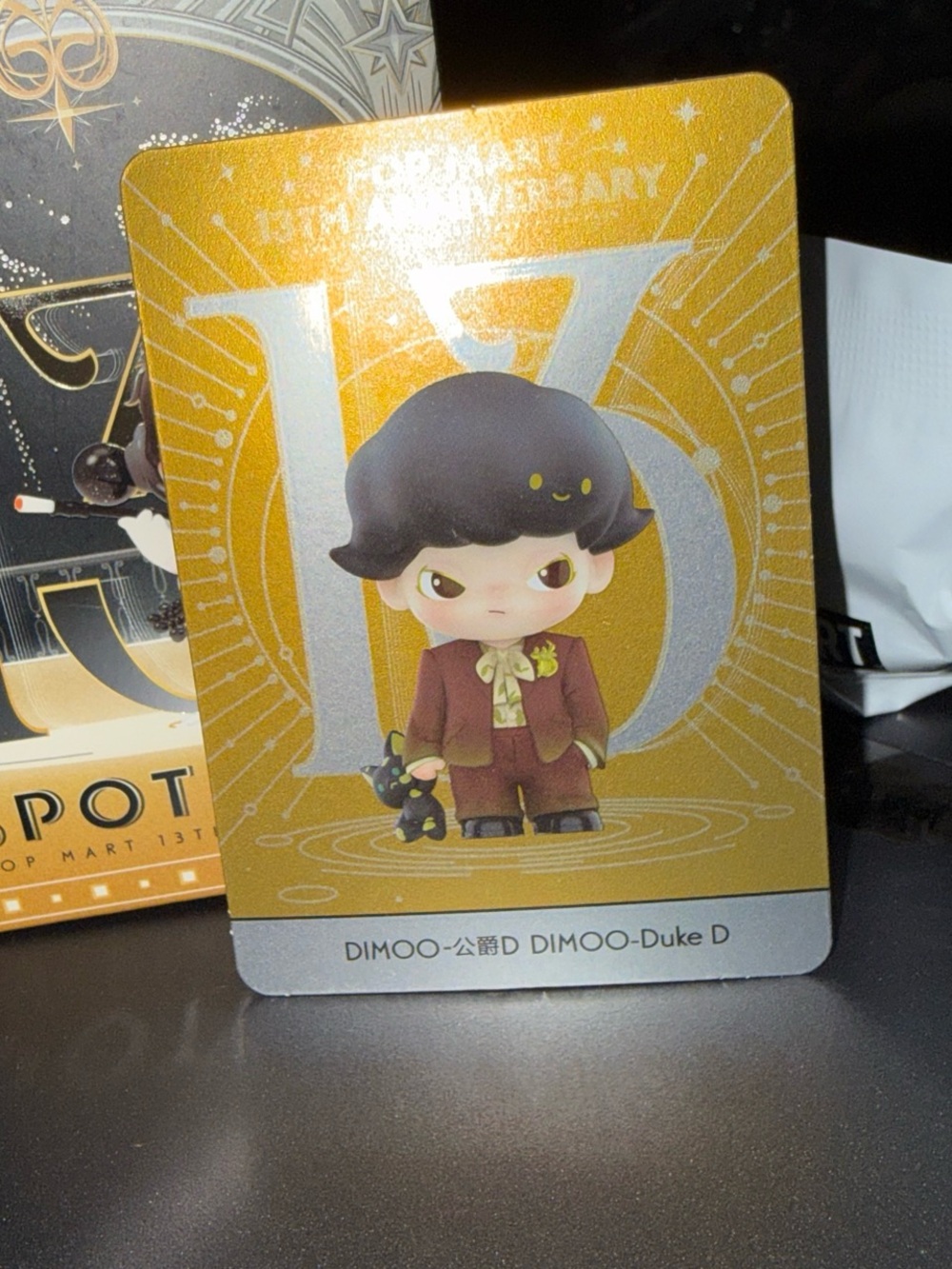 Dimoo Duke D Pop Mart 13th Anniversary Figure